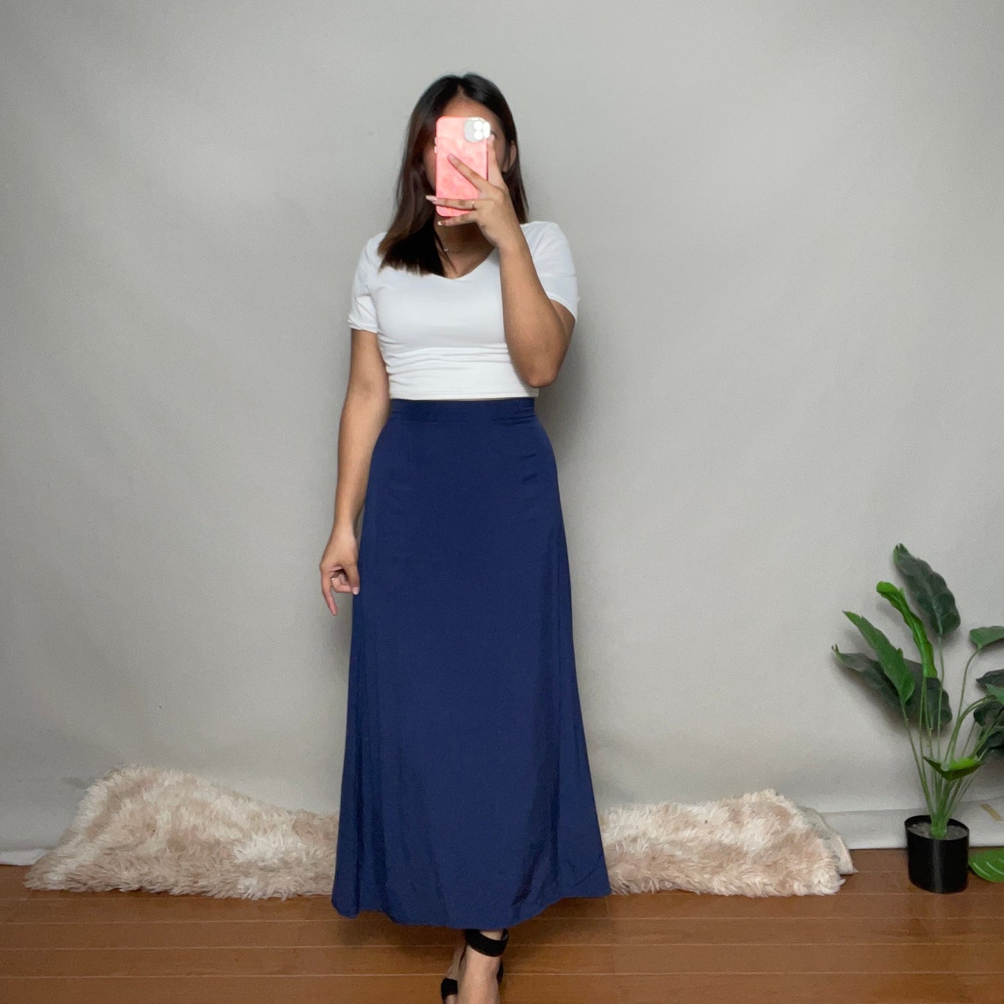 Kasya PH Soft Linen Long Skirt