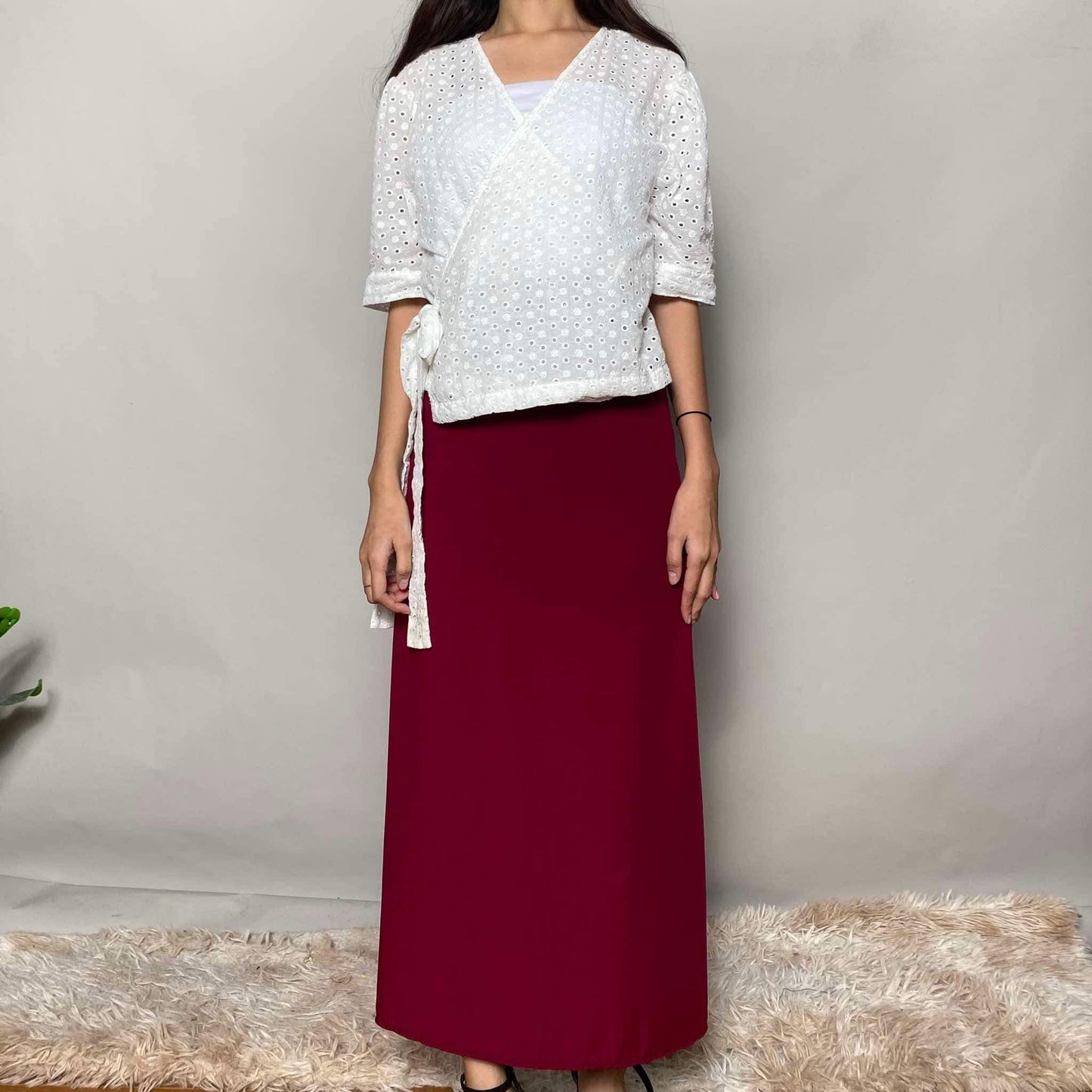 Kasya PH Soft Linen Long Skirt