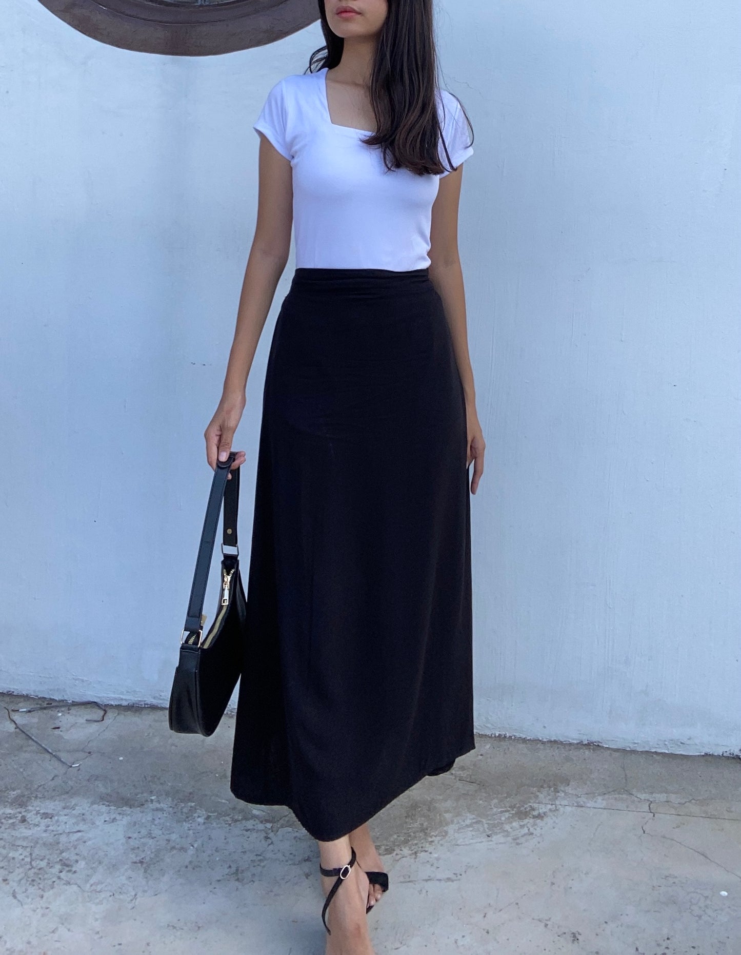 Kasya PH Soft Linen Long Skirt