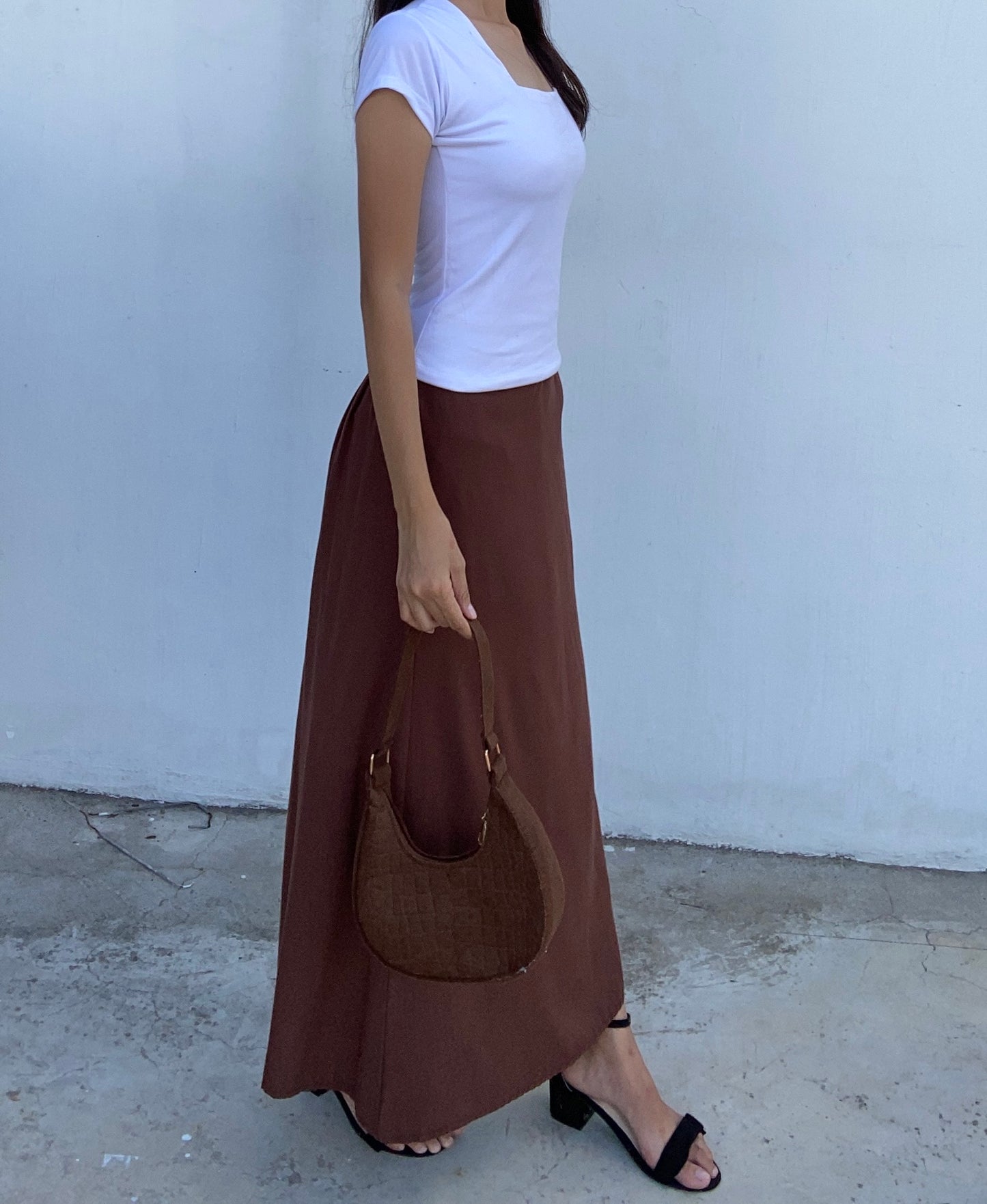 Kasya PH Soft Linen Long Skirt