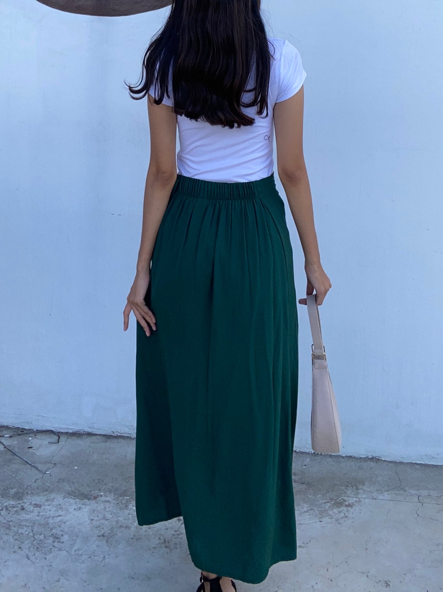 Kasya PH Soft Linen Long Skirt