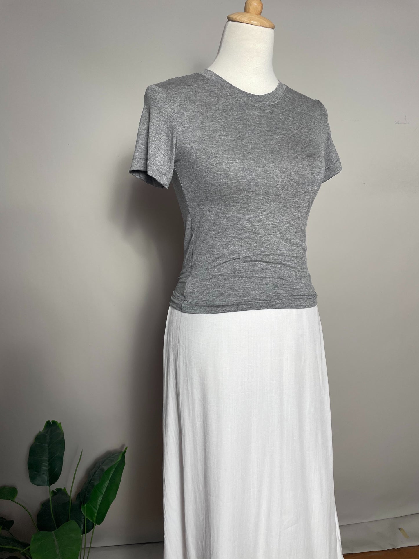 PREMIUM Long Skirt Linen with Inner Lining and Zipper