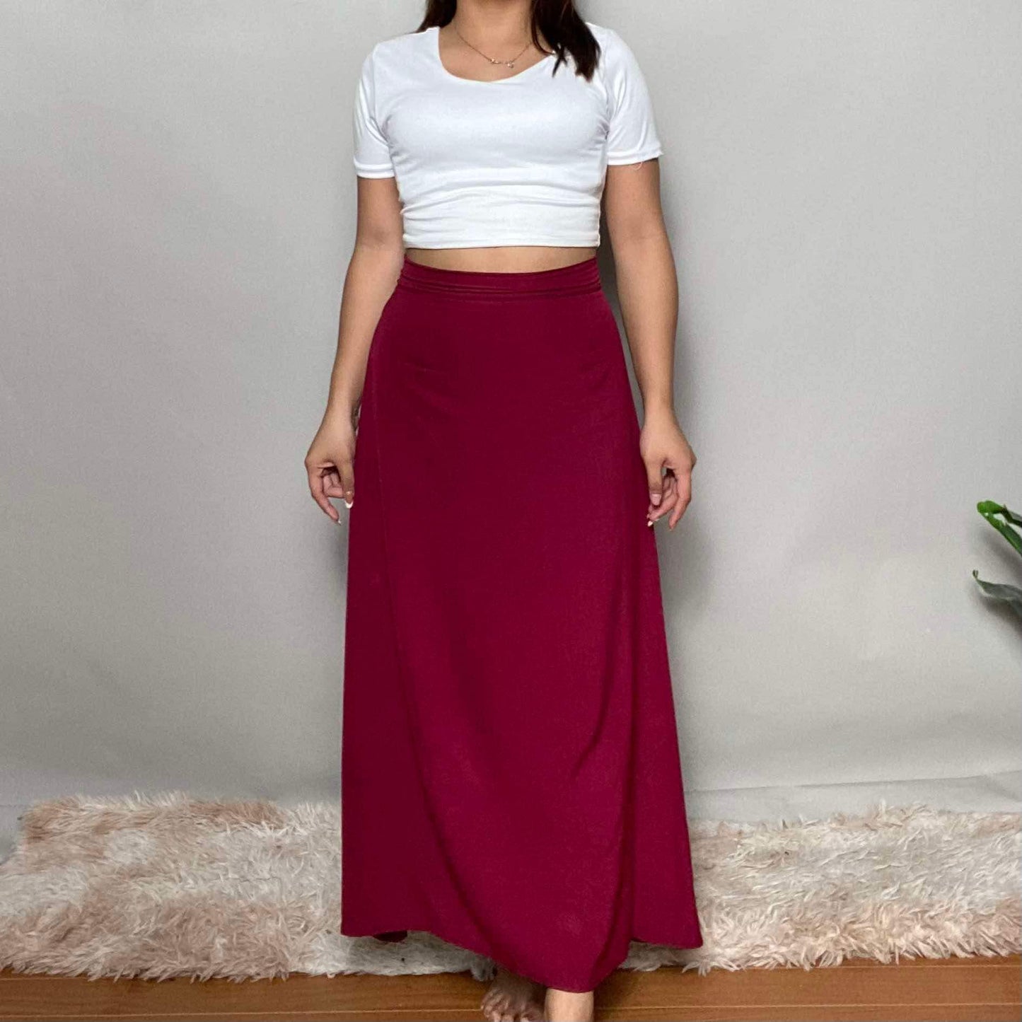 Kasya PH Soft Linen Long Skirt