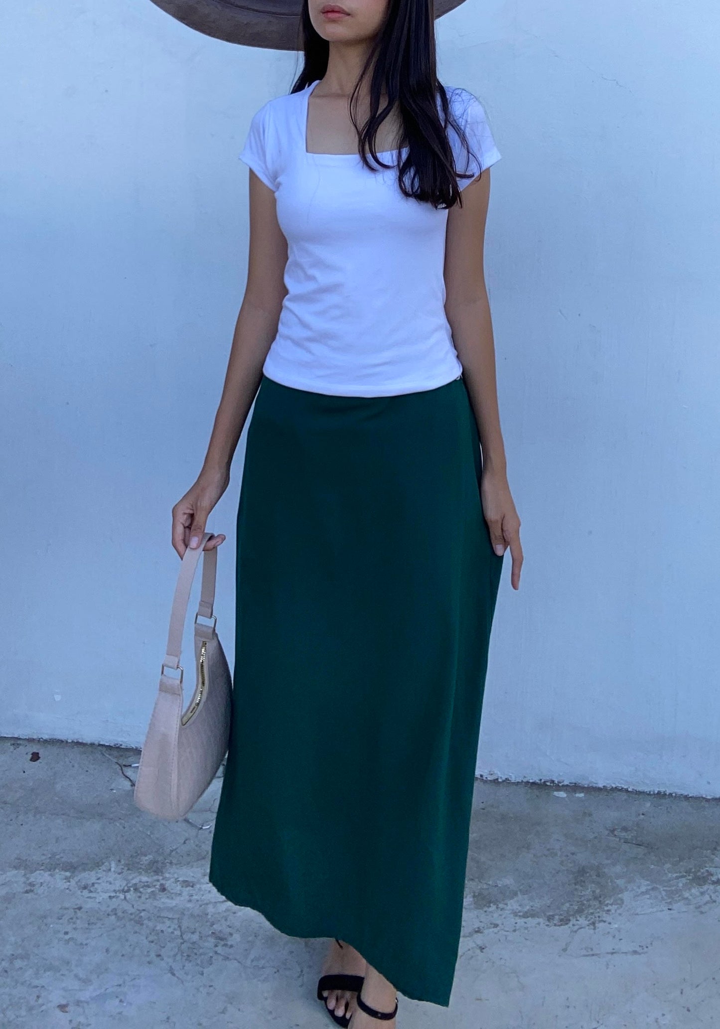 Kasya PH Soft Linen Long Skirt